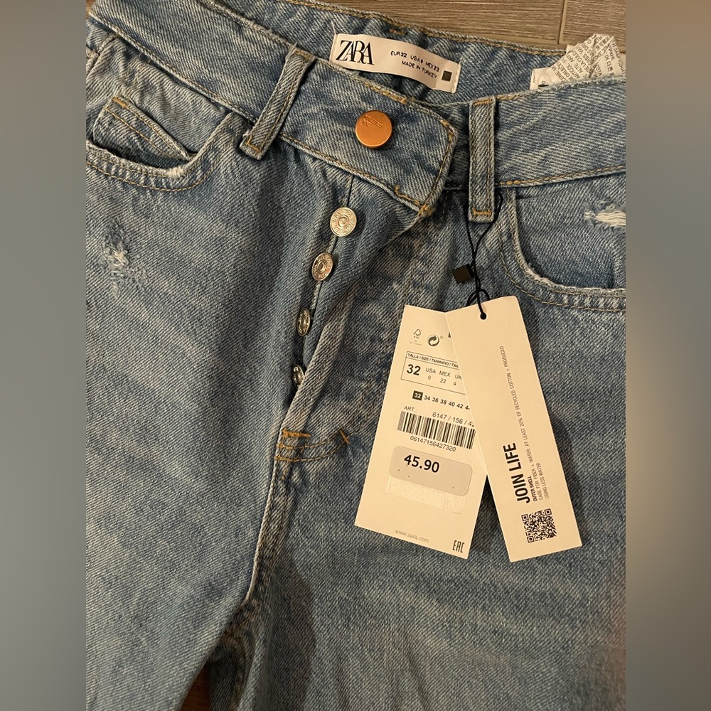 Zara straight leg jeans - Picture 3 of 4